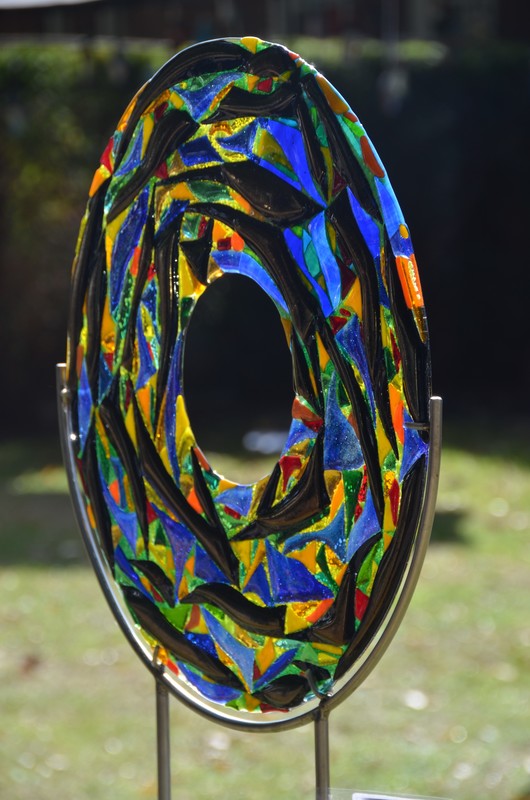 Tuinobject cirkel - bij Magies Glas